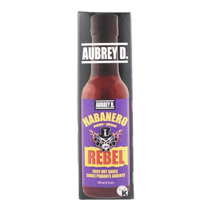 Aubrey D Habanero Rebel Fiery Hot Sauce